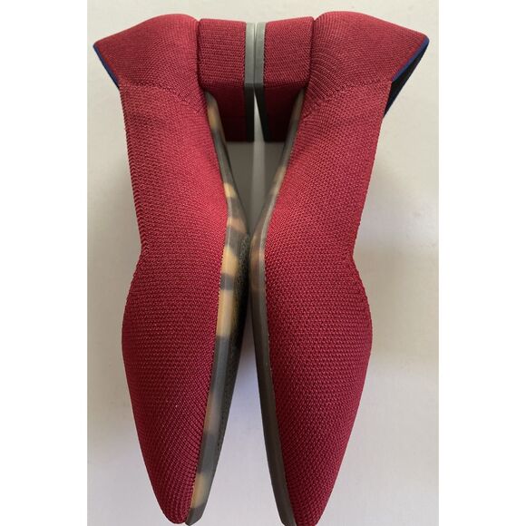 New Rothy's High Point Shoes Heels in Red Size 10 - Picture 4 of 5